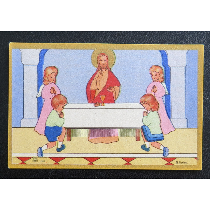 IMAGE PIEUSE : de M. Mertens 5,7 x 9 cm