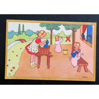IMAGE PIEUSE : de M. Mertens 5,7 x 9 cm
