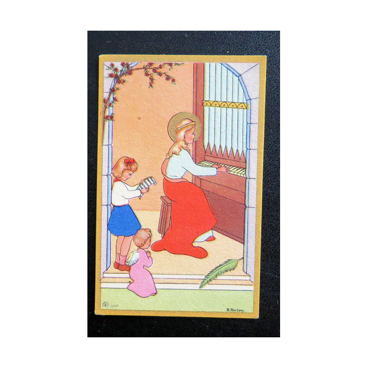 IMAGE PIEUSE : de M. Mertens 5,7 x 9 cm
