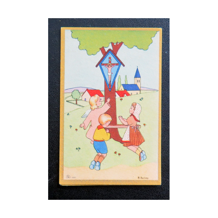 IMAGE PIEUSE : de M. Mertens 5,7 x 9 cm