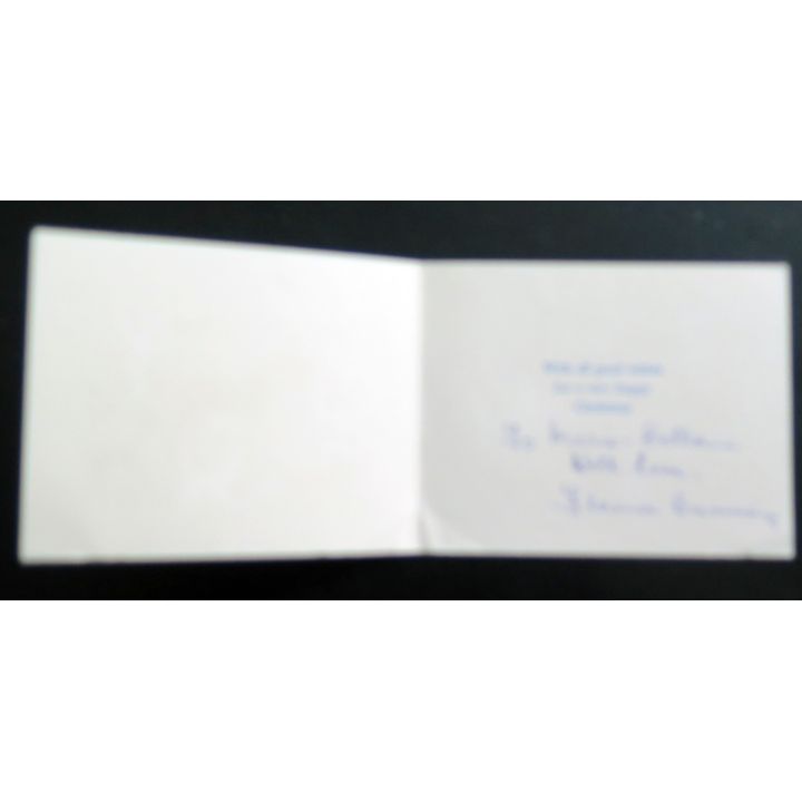 Petite double carte anglaise 8 x 10 cm