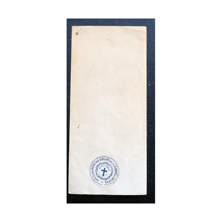 IMAGE PIEUSE : Sainte Bernadette Priez pour nous 5 x 10,7 cm