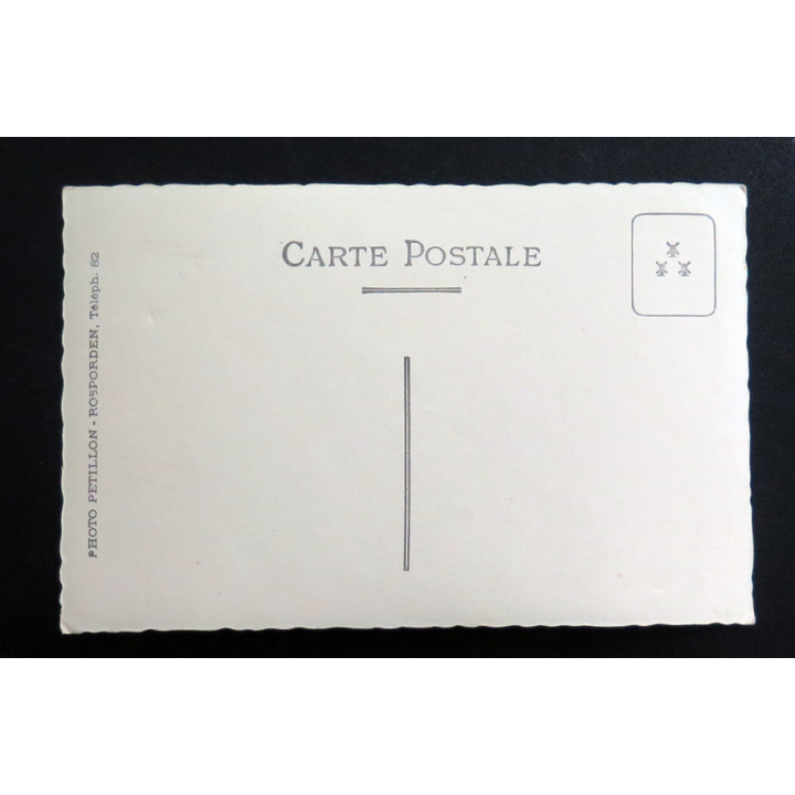 IMAGE PIEUSE : Carte postale de 1° communion Photo Pétillon Rosporden
