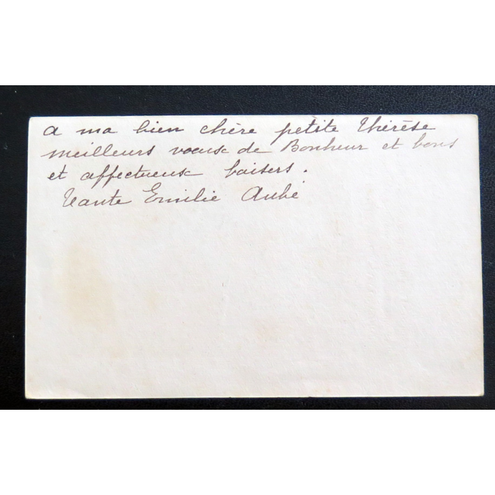 IMAGE PIEUSE : La Prière de la Sainte vierge 1922  7,3 x 11,8 cm
