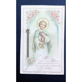 IMAGE PIEUSE : Fruit sacré grappe divine de l'Eucharistie  7 x 11 cm