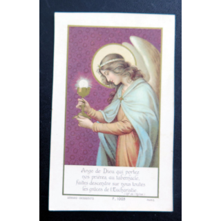 IMAGE PIEUSE : Ange de Dieu ... 6,8 x 11 cm