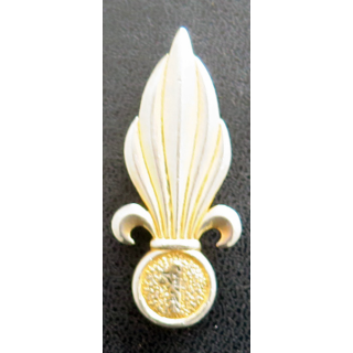 1° RE : insigne de béret du 1° régiment étranger d'infanterie de la légion étrangère Drago Paris