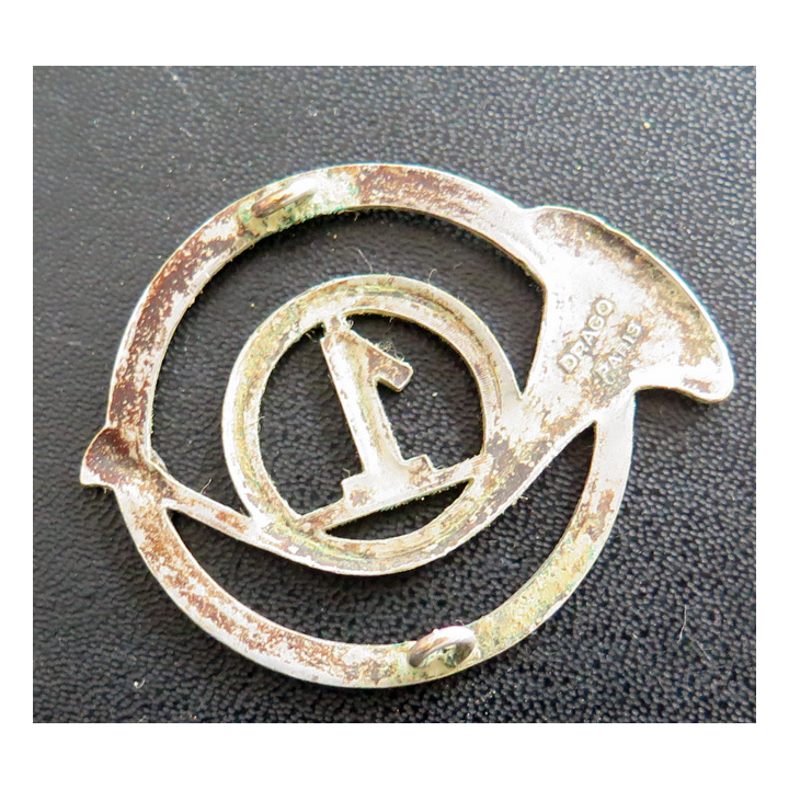 1° RCH : insigne de béret du 1° régiment de chasseurs Drago Paris