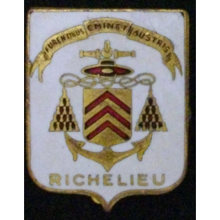 RICHELIEU : BÂTIMENT DE LIGNE (PETIT ÉCLAT D'ÉMAIL) (AUGIS)