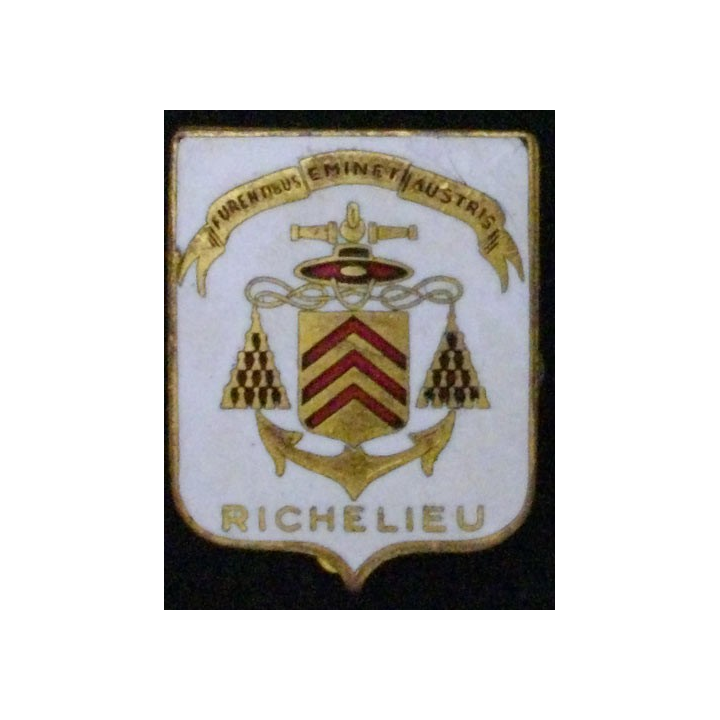 RICHELIEU : BÂTIMENT DE LIGNE (PETIT ÉCLAT D'ÉMAIL) (AUGIS)