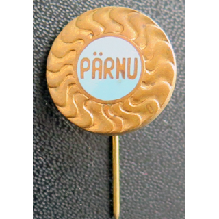 ESTONIE : Insigne de la ville de Pärnu en Estonie