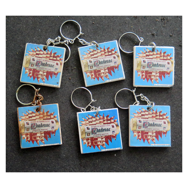 Porte clefs Vintage des années 1950-1960 : 6 Porte Clefs sur les vieux avions