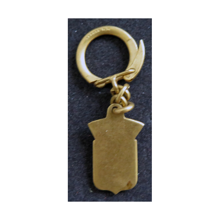 Porte clefs Vintage des années 1950-1960 :  Porte Clefs sur l'Ile de France en émail
