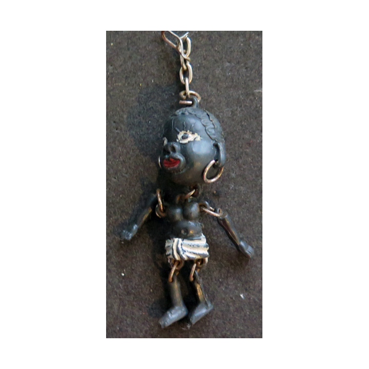 Porte clefs Vintage des années 1950-1960 :  Petit Africain