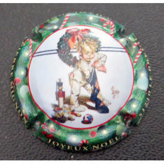 Capsule Muselet de bouteille de champagne MIGNON Pierre n° A16f Joyeux Noël