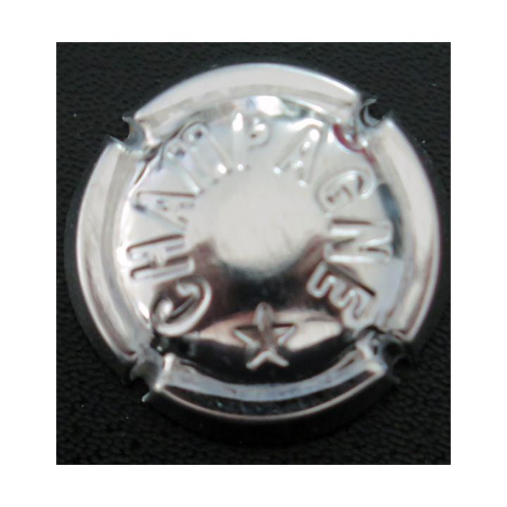 Capsule Muselet de bouteille de champagne GENERIQUE n° 370p métal