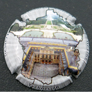 Capsule Muselet de bouteille de champagne GENERIQUE n° 1176zzz Yvelines 78