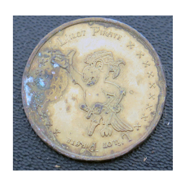 Pièce de 1 Paco d'or l'îlot pirate