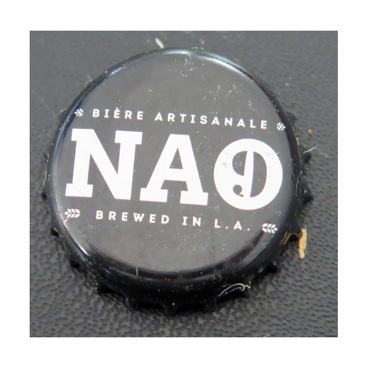 Capsule de bouteille de bière bretonne NAO