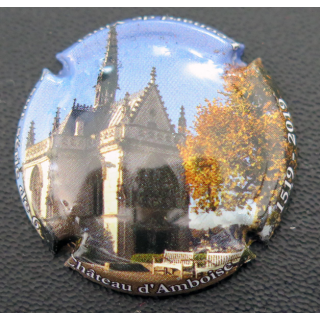 Capsule Muselet de bouteille de VAL DE LOIRE Château d'auboise (2 sur série de 6)