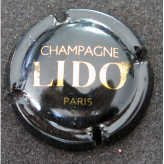 Capsule Muselet de bouteille de champagne LIDO DE PARIS n° 3 Lido Paris