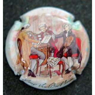 Capsule Muselet de bouteille de champagne GENERIQUE n° 1134b 250° Anniversaire Ludwig Van Beethoven
