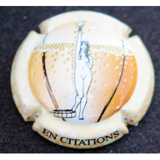 Capsule Muselet de bouteille de champagne GENERIQUE n° 961d Gilles Martin-Chauffier