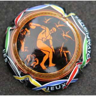 Capsule Muselet de bouteille de champagne GENERIQUE n° 946 JO Rio 2016
