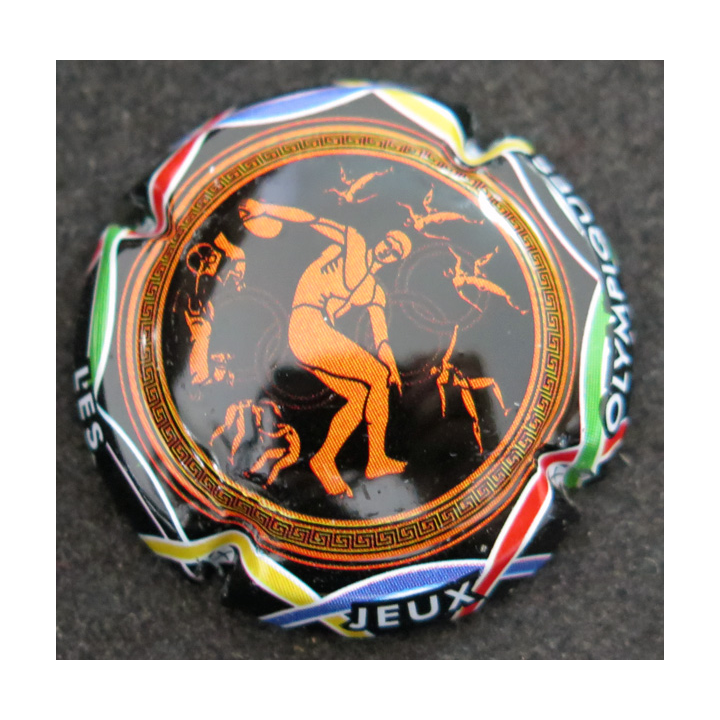 Capsule Muselet de bouteille de champagne GENERIQUE n° 946 JO Rio 2016