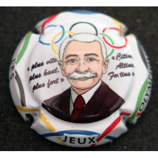 Capsule Muselet de bouteille de champagne GENERIQUE n° 946a JO Rio 2016