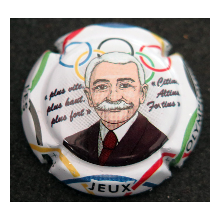 Capsule Muselet de bouteille de champagne GENERIQUE n° 946a JO Rio 2016