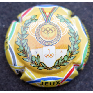 Capsule Muselet de bouteille de champagne GENERIQUE n° 946c JO Rio 2016
