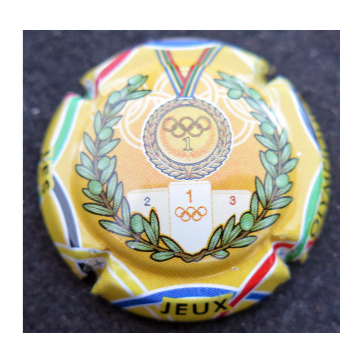 Capsule Muselet de bouteille de champagne GENERIQUE n° 946c JO Rio 2016