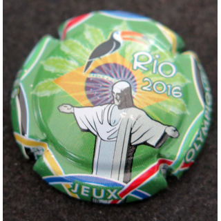 Capsule Muselet de bouteille de champagne GENERIQUE n° 946b JO Rio 2016