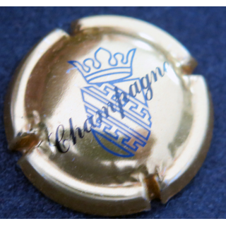 Capsule Muselet de bouteille de champagne GENERIQUE n° 462 or