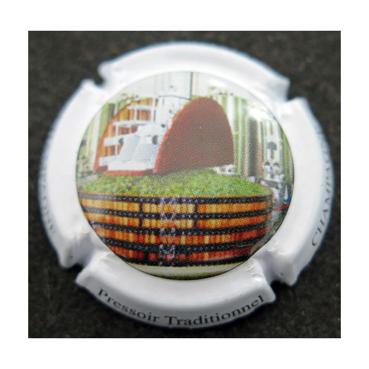 Capsule Muselet de bouteille de champagne GENERIQUE n° 884b Pressoir traditionnel