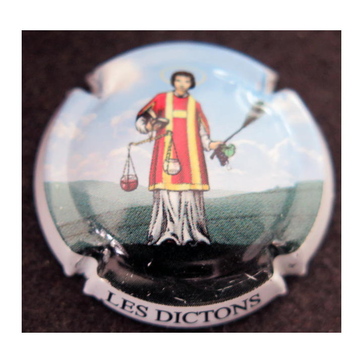 Capsule Muselet de bouteille de champagne GENERIQUE n° 792b Saint Vincent