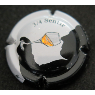 Capsule Muselet de bouteille de champagne GENERIQUE n° 774b 3/4 Sentir