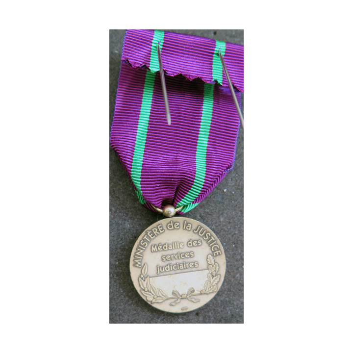 FRANCE : Médaille des services judiciaires