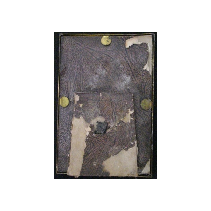 PORTE PHOTO HAUTEUR 9,3 cm LARGEUR 6,2 cm EN LAITON