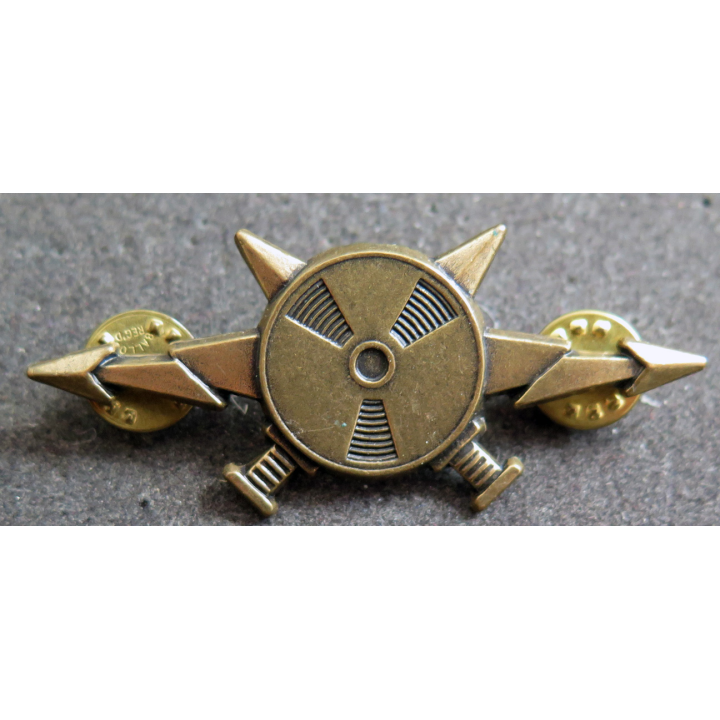 Brevet d'Informaticien Beraudy GS 49 bronze matricé attaches pin's