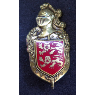 CCRG Haute Normandie plateau doré Drago H. 696 et écu lisse Drago Paris