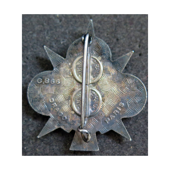 601° GCR : 601° groupe de circulation routière de fabrication Drago G. 866, en relief émail