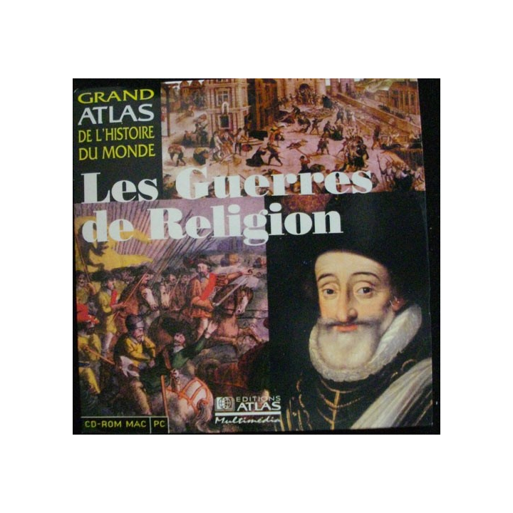  CD ROM MAC PC : Les Guerres de religion éditions Atlas