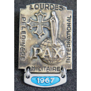 PMI : 9° pèlerinage militaire international de Lourdes en 1967
