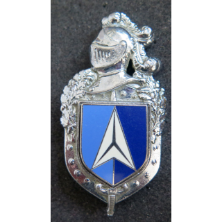 Gendarmerie de l'armement plateau argenté Arthus Bertrand Louis del et écu A.B Paris