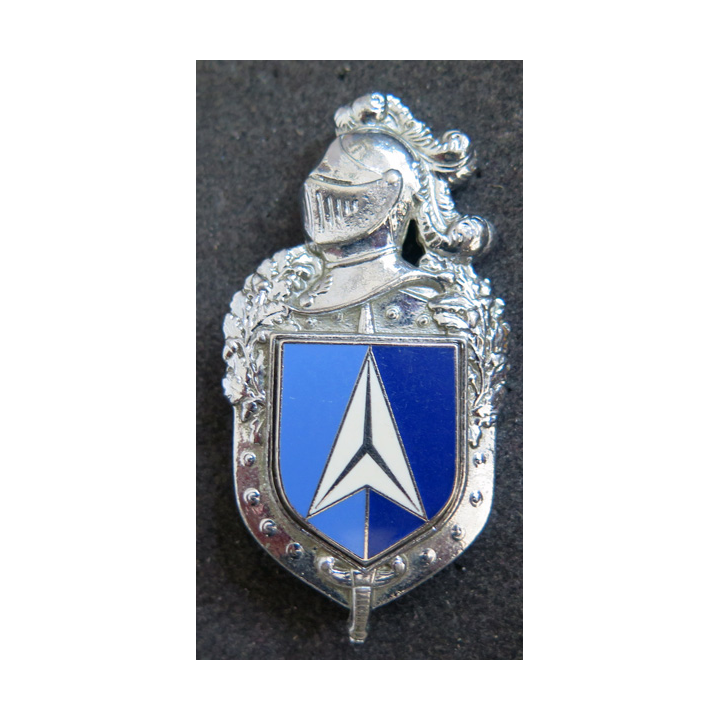 Gendarmerie de l'armement plateau argenté Arthus Bertrand Louis del et écu A.B Paris