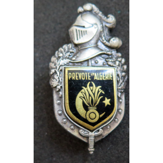 Prévôté en Algérie plateau argenté Drago Romainville H. 696 écu Drago G. 1623 retirage