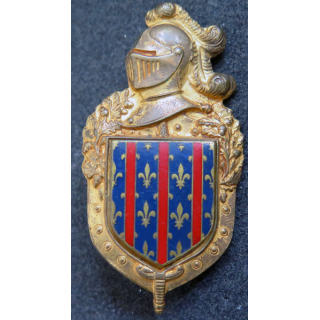 3° Groupement de Gendarmerie mobile plateau doré Drago Romainville H. 696 écu Drago G. 2174