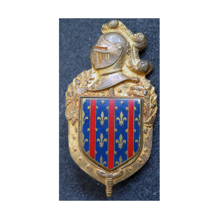 3° Groupement de Gendarmerie mobile plateau doré Drago Romainville H. 696 écu Drago G. 2174